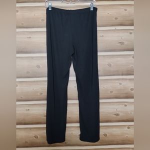5/$25 Madison studio women flare stretch black pants size‎ small